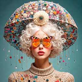 Mask or... not... by Ans Bastiaanssen