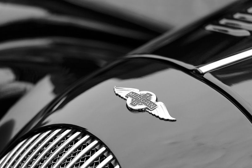 Morgan Plus 8 detail van Sjoerd van der Wal Fotografie