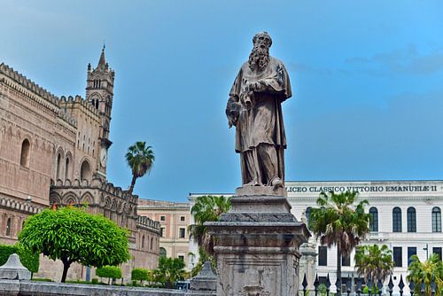 Magische kathedraal van Palermo op Sicilië 