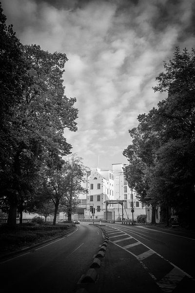 Sappi Maastricht BV vanaf de Maasboulevard van Streets of Maastricht