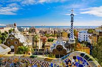 Park Guell in Barcelona, Spanien