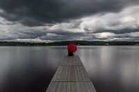 Ciel sombre et menaçant