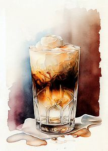Boisson crémeuse au café
