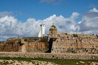 Die historische Festung von Peniche, Portugal.