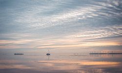 Bootje op het IJmeer
