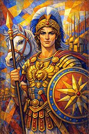 Illustration von Alexander dem Großen. von Johannes