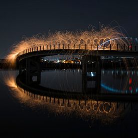 Ciel en feu sur Cynthia Derksen