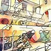 Kandinsky trifft Arles, Motiv 3 von zam art