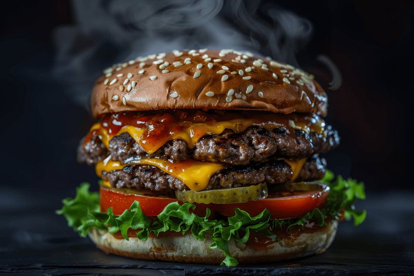 Cheeseburger van Poster Art Shop