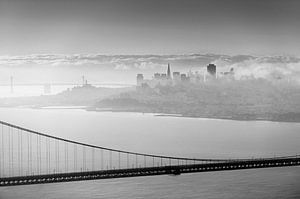 San Francisco hinter der Brücke