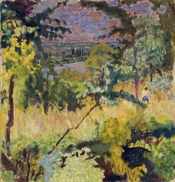 Gezicht op de rivier, Vernon, Pierre Bonnard