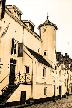 Amersfoort Utrecht Pays-Bas Sepia