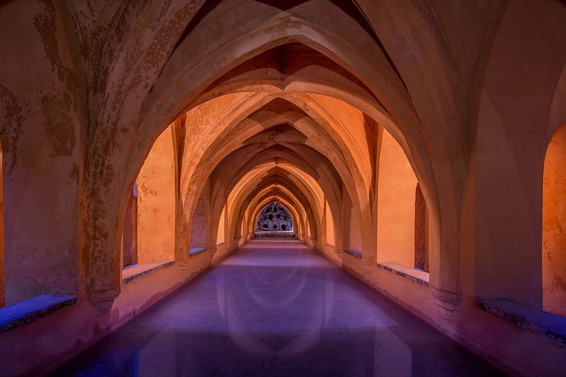 Real Alcazar Sevilla van Rene Ladenius Digital Art