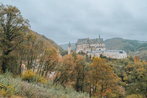 View of Vianden castle