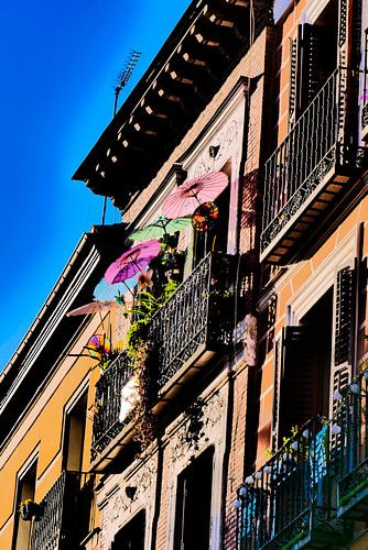 Madrid - Cocktail plu op balkon