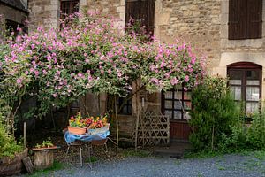 Endroit pittoresque dans un village normand.