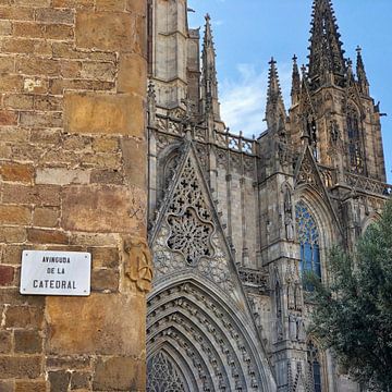 Avinguda De La Catedral, Barcelone, Espagne