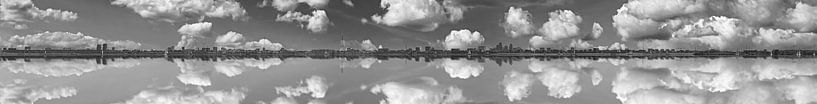 Amsterdam skyline parorama by Brian Morgan
