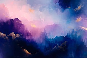Play of colours in the mountains by Poster Art Shop