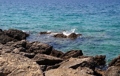 Baai bij Politin - Kroatië