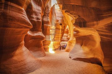 Antelope Canyon van Angelica van den Berg