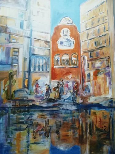 Les gens dans la ville