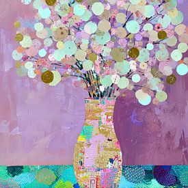 Colorful Vase Delight by Flower Studio