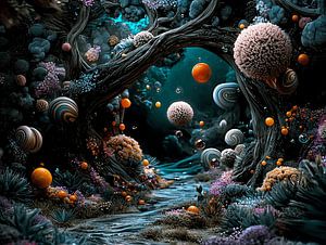 Harmonie der Natur und der Planeten