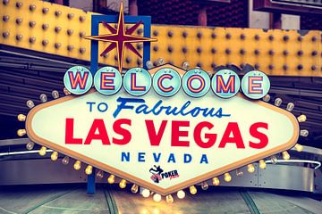 American West - Welcome to Vegas Nevada von Philippe HUGONNARD