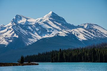 Maligne Lake view by Eline Huizenga