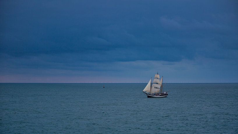 Bateau à voile par Anneke Hooijer