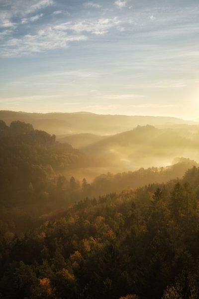 Elbe Sandstone Mountains by Marvin Schweer