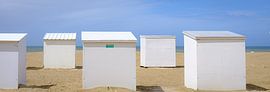 Beach cabins by Johan Vanbockryck