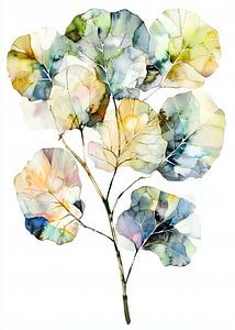 Eucaliptus Blätter Natur Kunst 4
