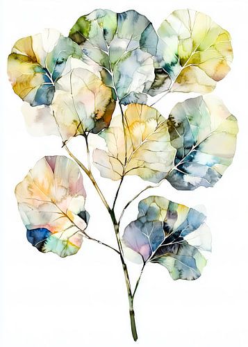 Eucaliptus bladeren natuur kunst 4