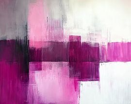 Rose abstrait | Nuances de sérénité sur La collection ARTEO