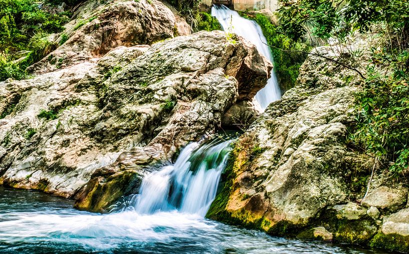 Kleiner Wasserfall von Dirk Keijser