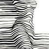 Abstract Anatomy in Flowing Black Lines by Arjen Roos