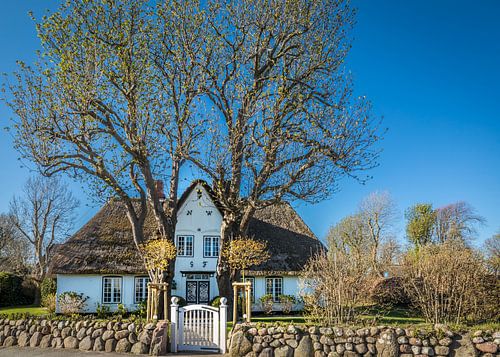 Het oude kapiteinshuis in Keitum, Sylt...