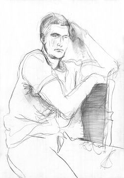 model drawing-24_1995 van Hans Zantman
