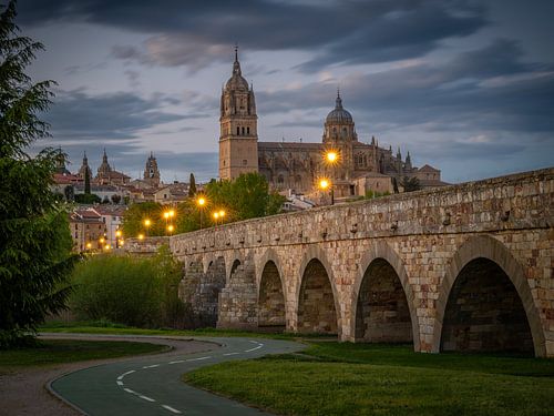 Dämmerung über Salamanca von Denis Feiner