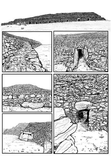 Le Grand Cairn de Barnenez van Dolm