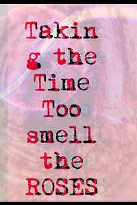 Take Time Too Smell the Roses van Truckpowerr