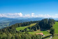 Berglandschaft in den Vorarlberger Alpen in Österreich