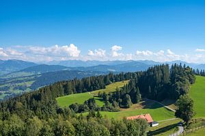 Berglandschaft in den Vorarlberger Alpen in Österreich von Sjoerd van der Wal Fotografie