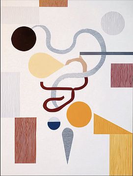 Miró trifft auf Kandinsky_16 von Artclaud