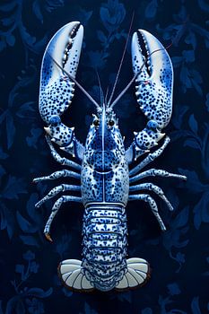 Lobster Delfts Blauw