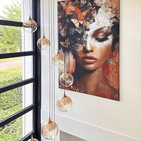 Klantfoto: Vlinderdroom van Your unique art, als ArtFrame
