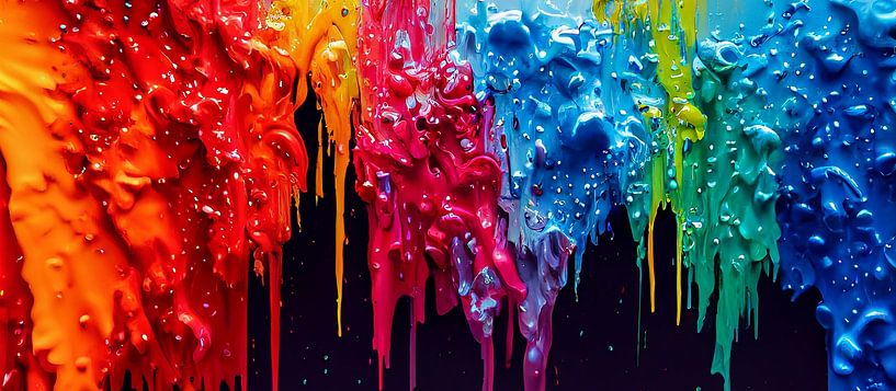 abstrakte Aquarellmalerei, Art Illustration 02 von Animaflora PicsStock