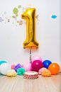 Birthday 1 year old - decoration by Chi thumbnail